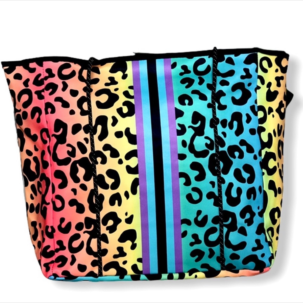 ❗️NEW❗️Vibrant Color Tote - Picture 7 of 9